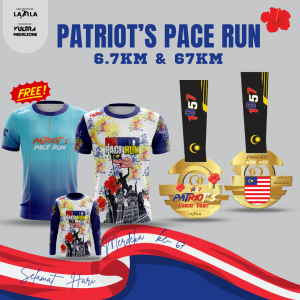 Patriot’s Pace Run – 6.7KM – Full Kits