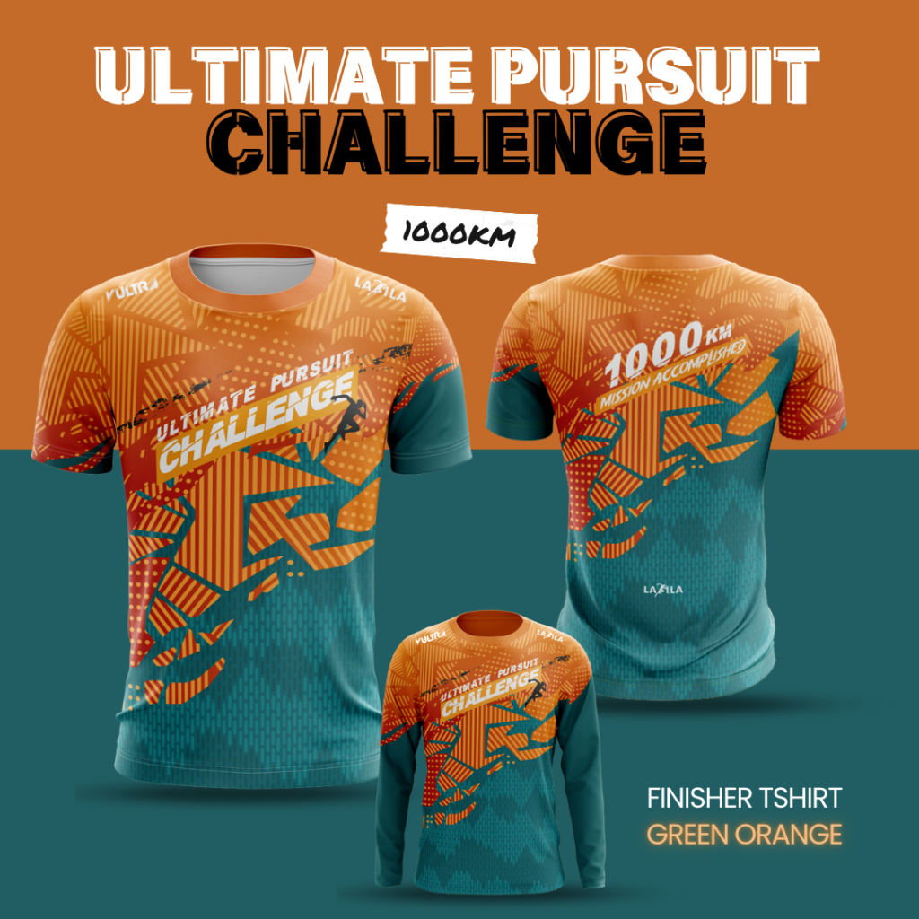 1000km green orange